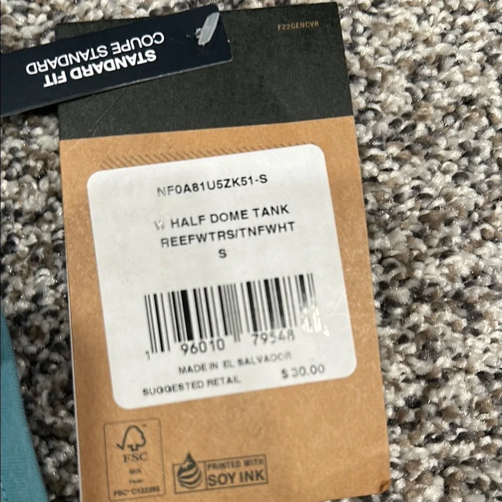 The North Face Blue Short Sleeve Tee - Picture 3 of 6